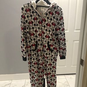 Adult mini mouse Onesie
